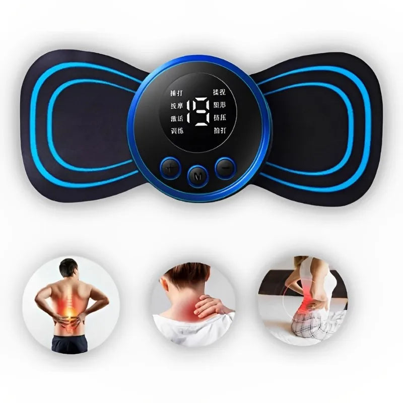 Mini Massageador Estimulador Elétrico