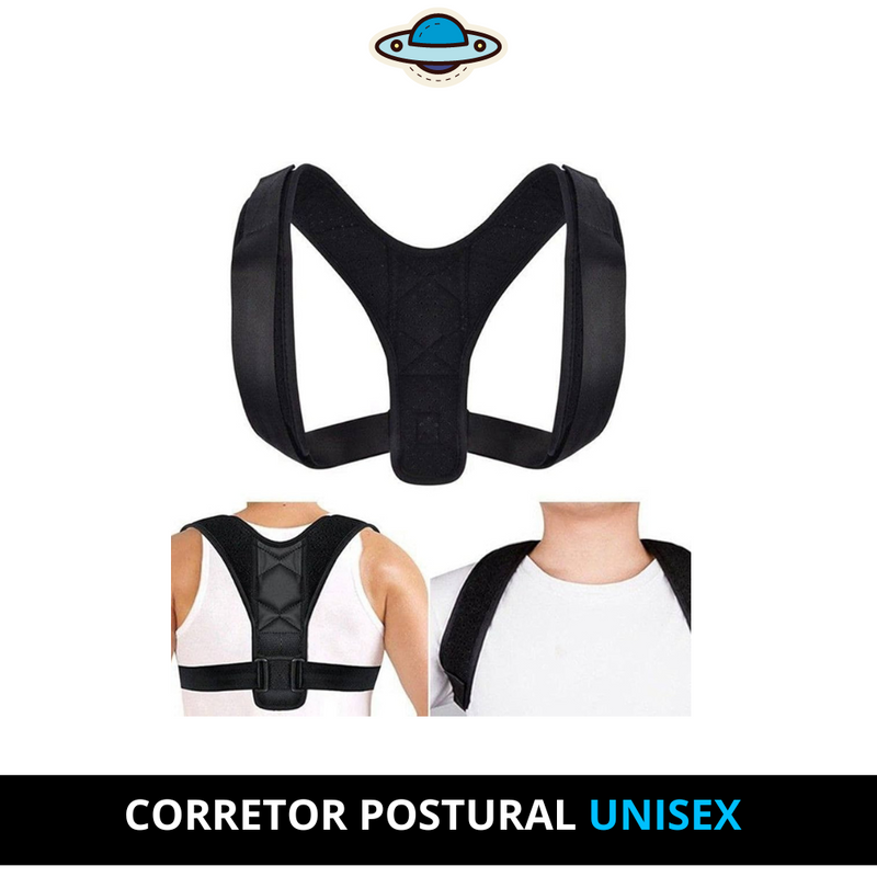 Corretor Postural Unisex com suporte ajustável