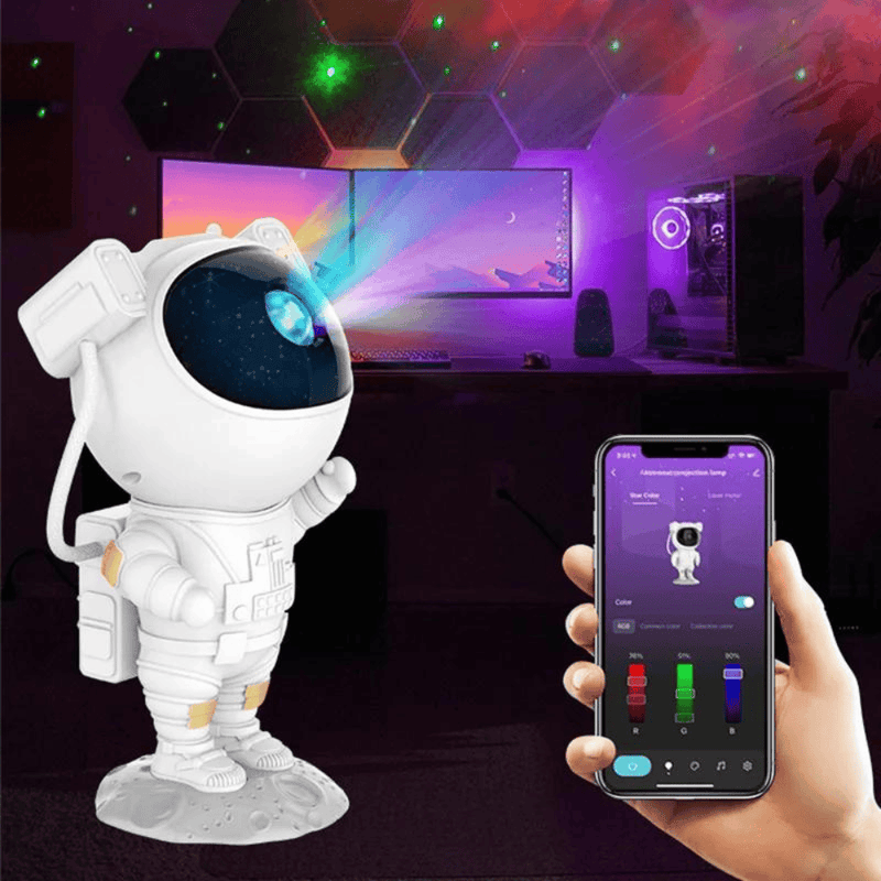 Galaxy Star Astronaut LED Projetor