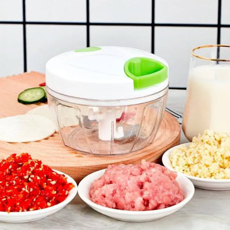 Mini processador triturador de alimentos Manual